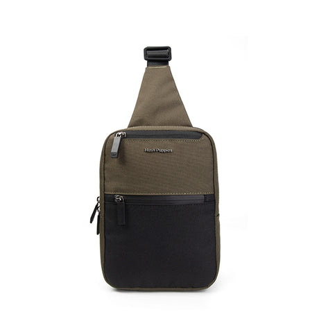 Hush Puppies Tas Pria Lash Chest Bag In Khaki