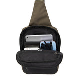 Hush Puppies Tas Pria Lash Chest Bag In Khaki
