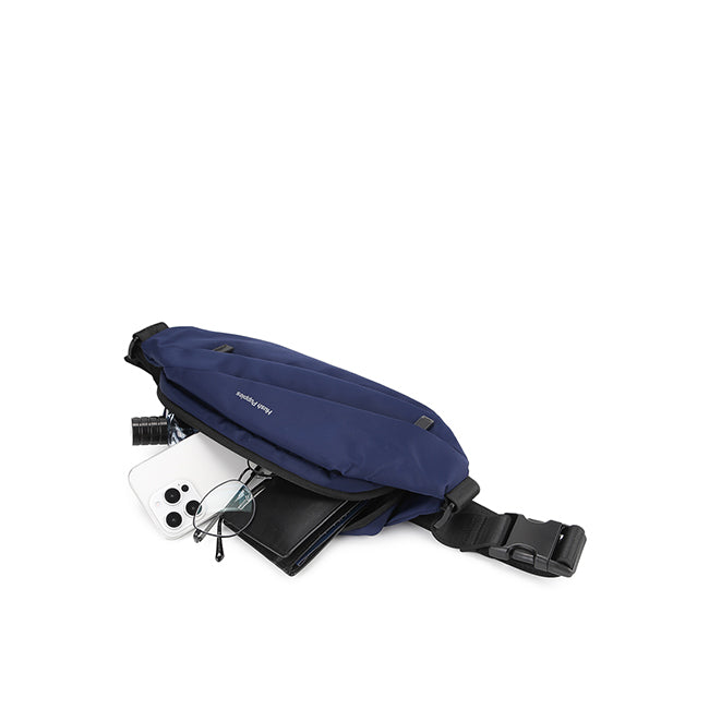 Hush Puppies Tas Pria Manhattan Waist Bag In Navy