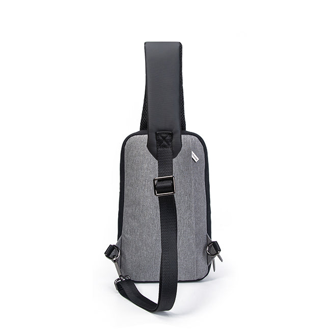 Hush Puppies Tas Pria Melvin Chest Bag In Grey