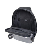 Hush Puppies Tas Pria Melvin Chest Bag In Grey