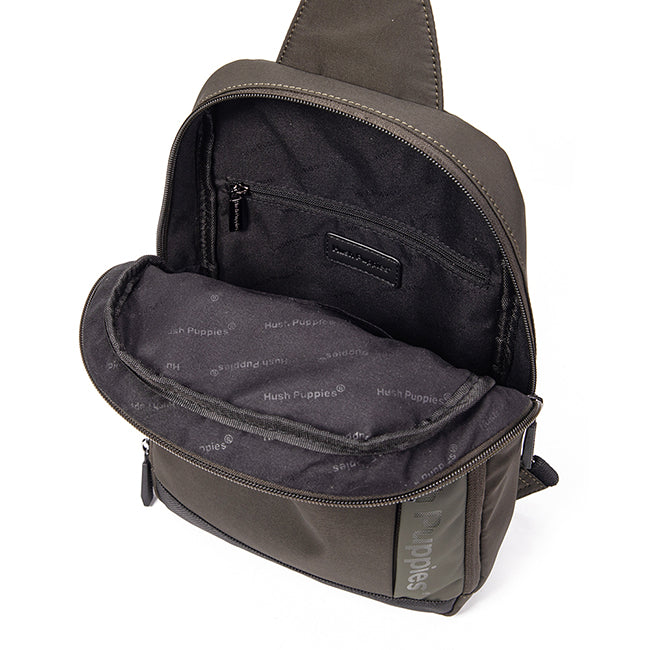 Hush Puppies Tas Pria Miki Chest Bag In Khaki