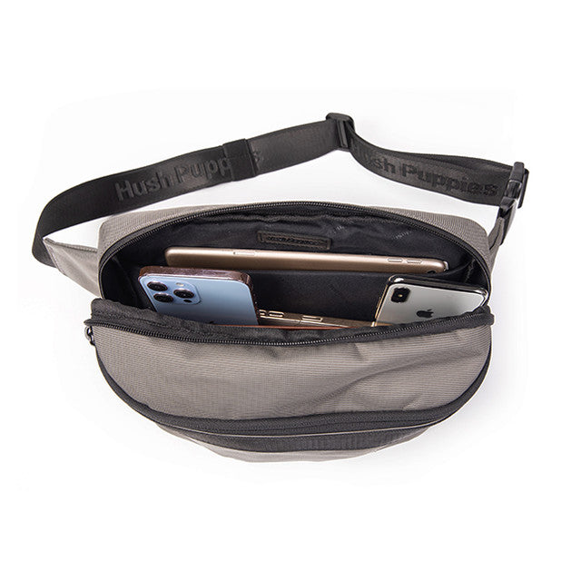 Hush Puppies Tas Pria Percy Waist Bag In Grey