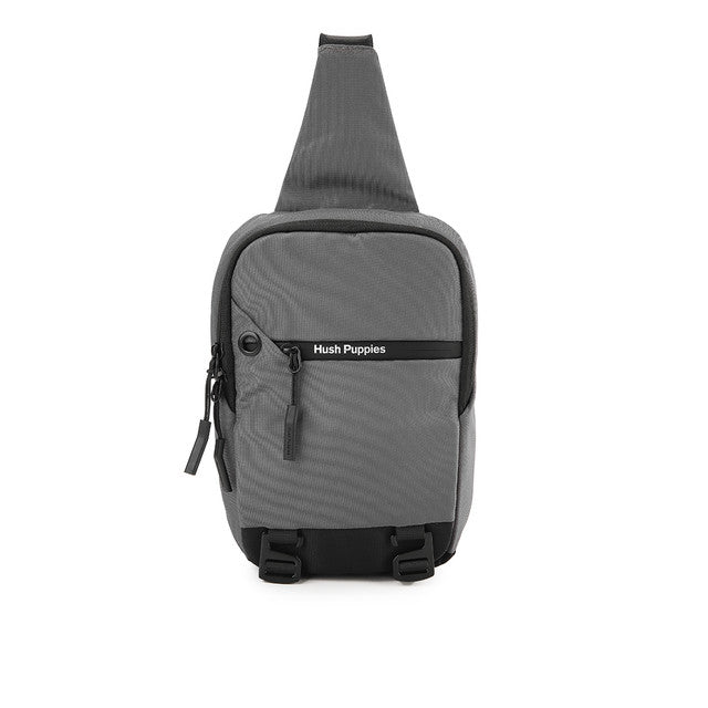 Hush Puppies Tas Pria Parrey Chest Bag In Grey