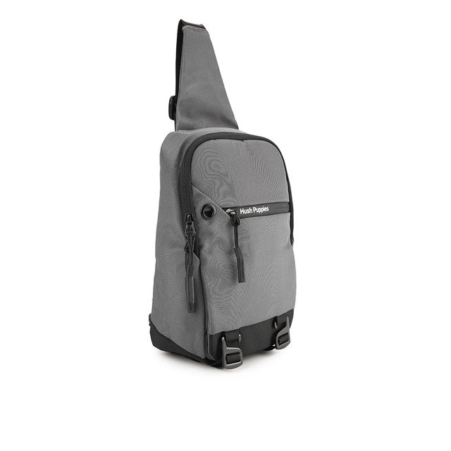 Hush Puppies Tas Pria Parrey Chest Bag In Grey