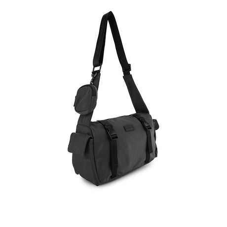 Hush Puppies Tas Pria Titus Messenger Bag In Black