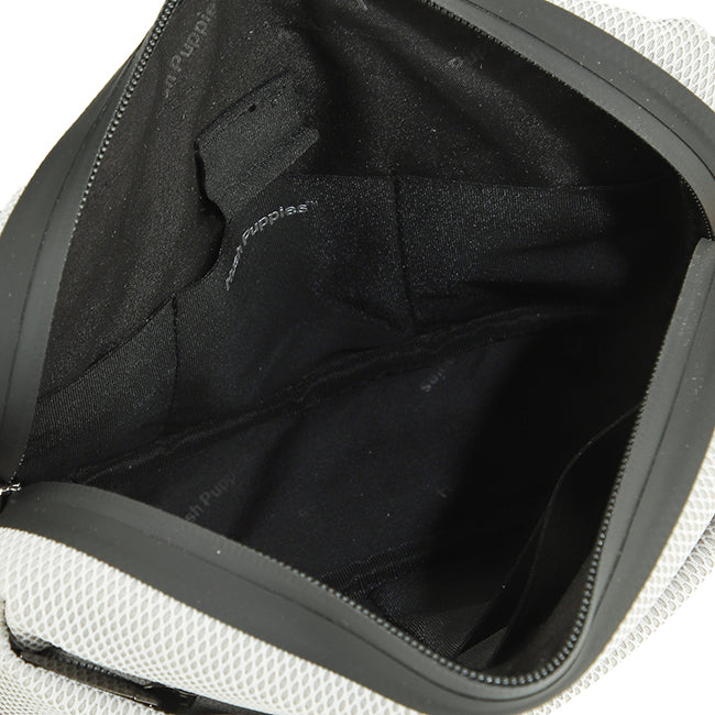 Timmy Clutch / Messenger Bag In Light Grey