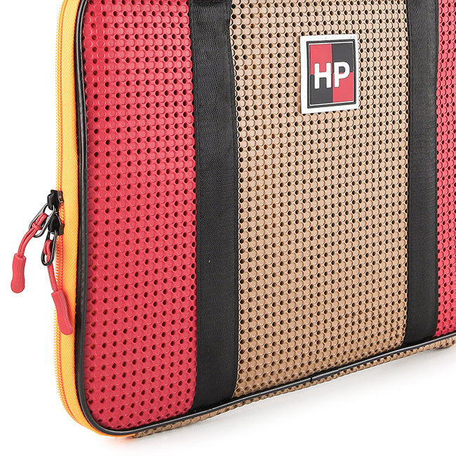 Watson Laptop Sleeve In Red/Navy
