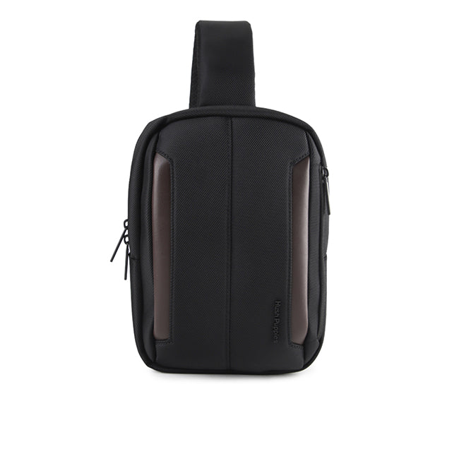 Hush Puppies Men Westley Chest Bag In Black