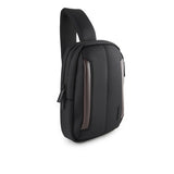 Hush Puppies Men Westley Chest Bag In Black