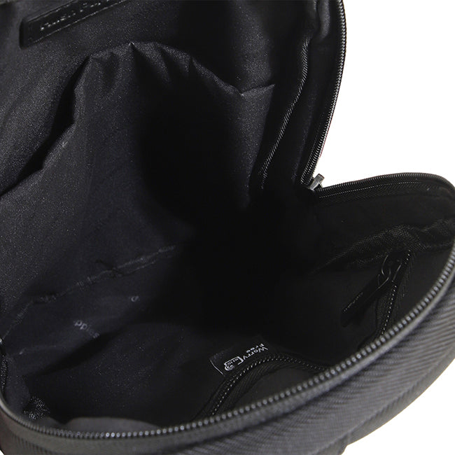 Hush Puppies Men Westley Chest Bag In Black