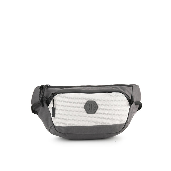 Hush Puppies Men Journey Waist Bag In Grey