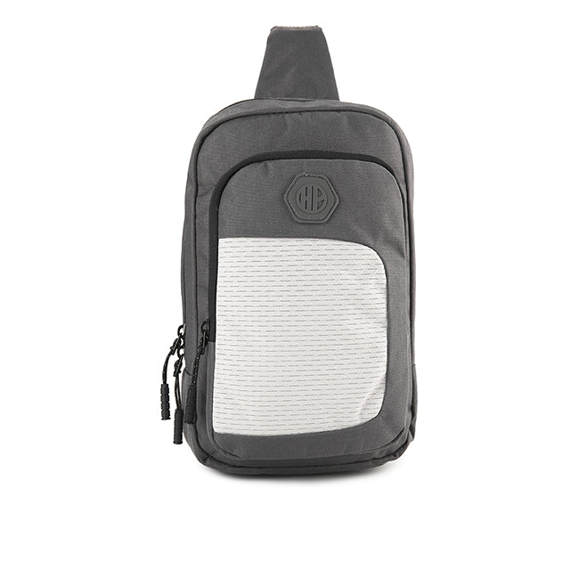 Hush Puppies Men Journey Chest Bag In Grey