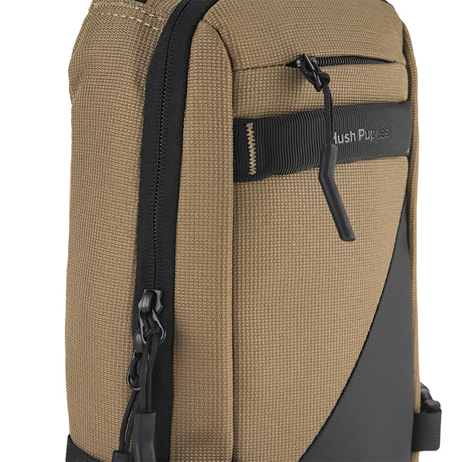 Hush Puppies Men Tanner Chest Bag In Brown