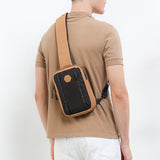 Holiday Chest Bag In Tan