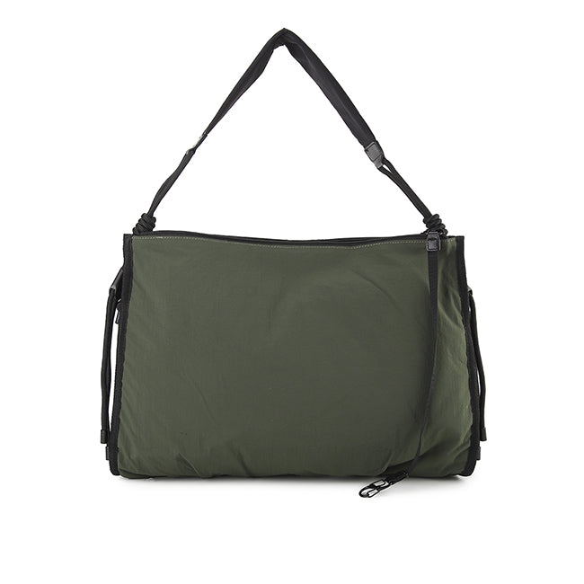 Wembley Sling Bag In Khaki & Black