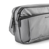 Hush Puppies Men Ash Waist Bag In Silver