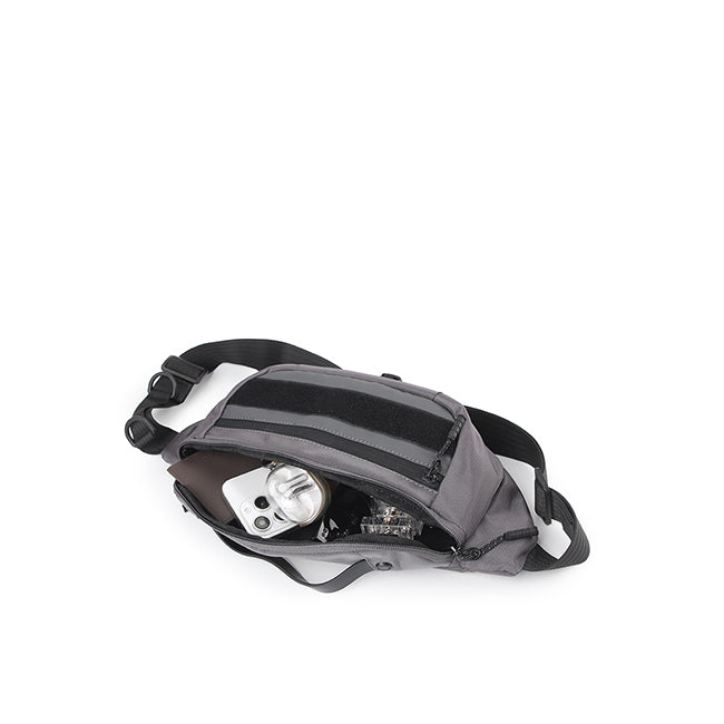 Hush Puppies Men Jolly Waist Bag In Grey