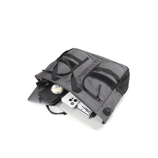 Hush Puppies Men Jolly Tote Bag In Grey