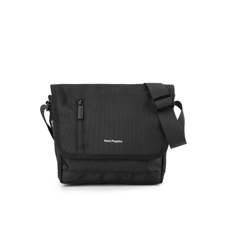 Ean Messenger Bag In Black
