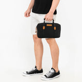 Hush Puppies Tas Pria Scott Crossbody Bag In Black