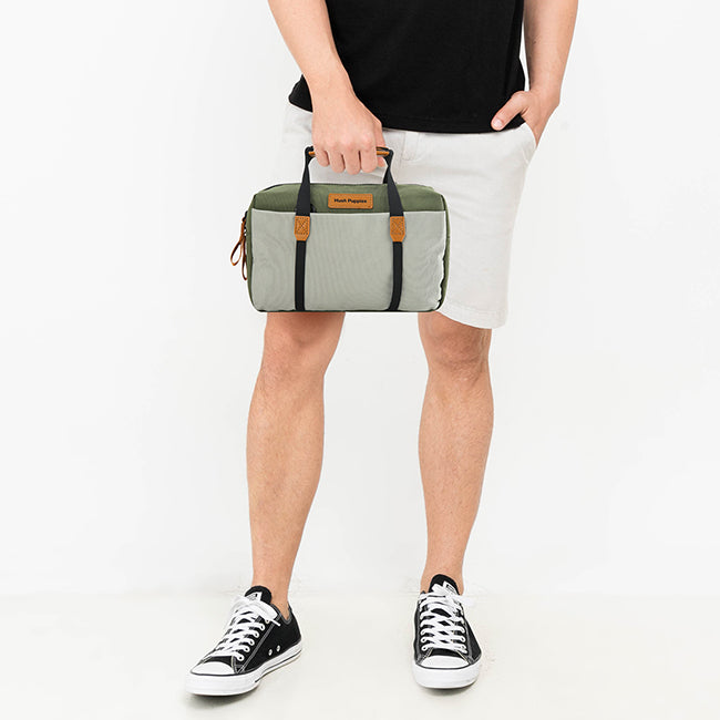 Hush Puppies Tas Pria Scott Crossbody Bag In Green