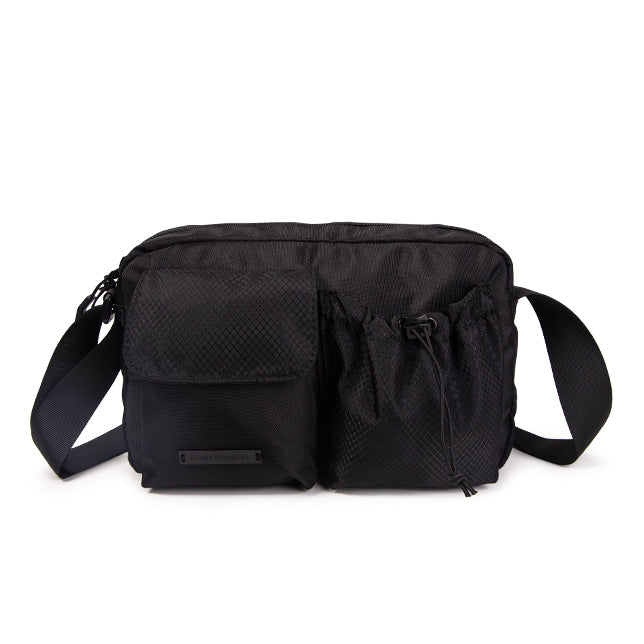 Hush Puppies Tas Pria Steven Messenger Bag In Black