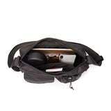 Hush Puppies Tas Pria Steven Messenger Bag In Black