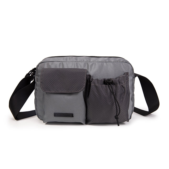 Hush Puppies Tas Pria Steven Messenger Bag In Grey