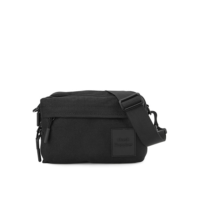 Hush Puppies Tas Pria Sling Bag Zon Messenger Bag -S In Black