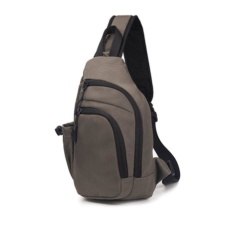 Zyler Chest Bag In Grey