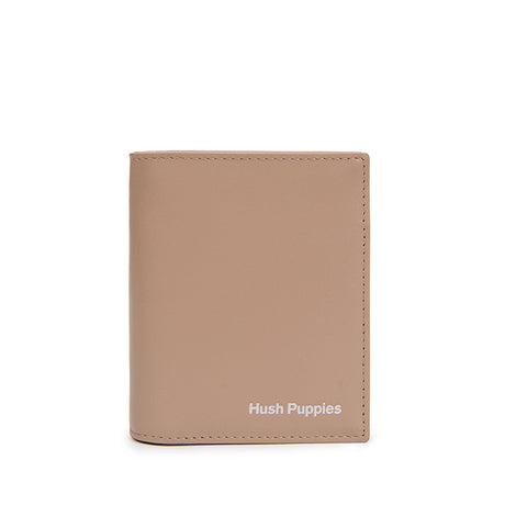Hush Puppies Aksesoris Unisex Asher Bi Fold Wallet In Beige