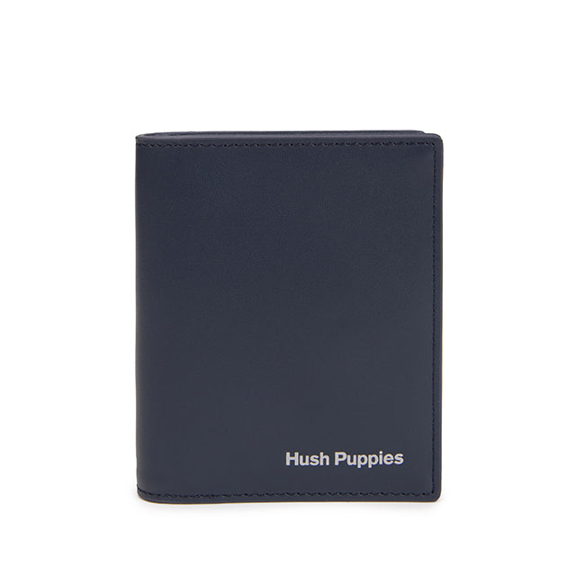 Hush Puppies Aksesoris Unisex Asher Bi Fold Wallet In Navy