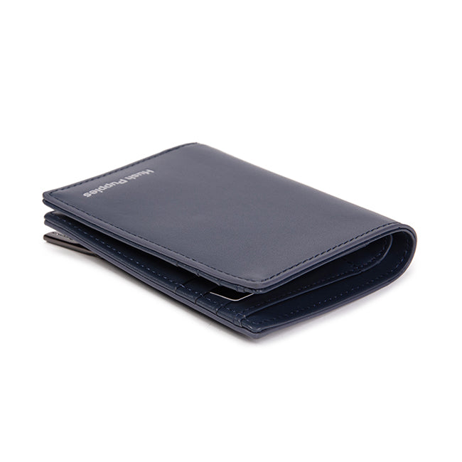 Hush Puppies Aksesoris Unisex Asher Bi Fold Wallet In Navy