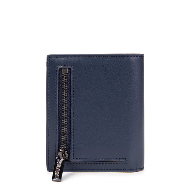 Hush Puppies Aksesoris Unisex Asher Bi Fold Wallet In Navy