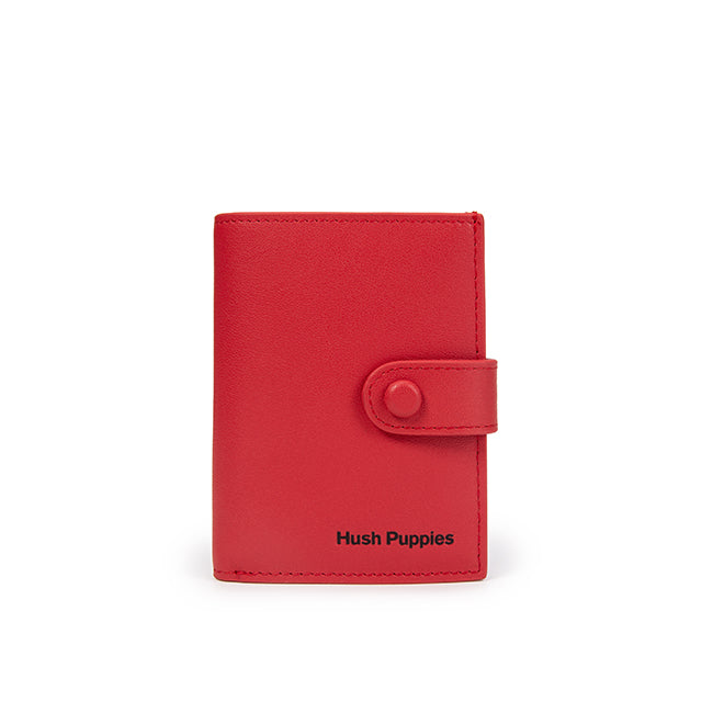 Hush Puppies Aksesoris Unisex Amie Bi Fold Wallet In Red