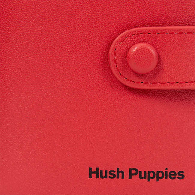 Hush Puppies Aksesoris Unisex Amie Bi Fold Wallet In Red