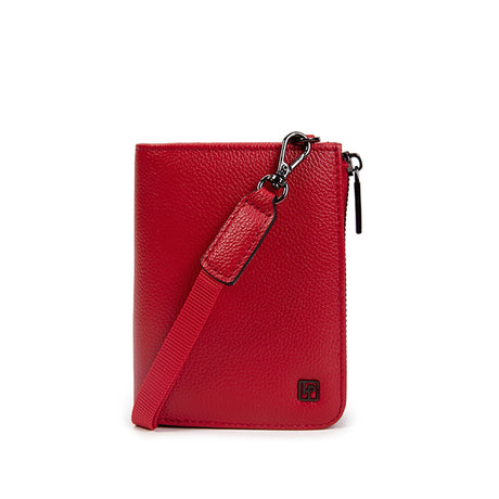 Hush Puppies Aksesoris Unisex Ava Bi Fold V Lanyard In Red
