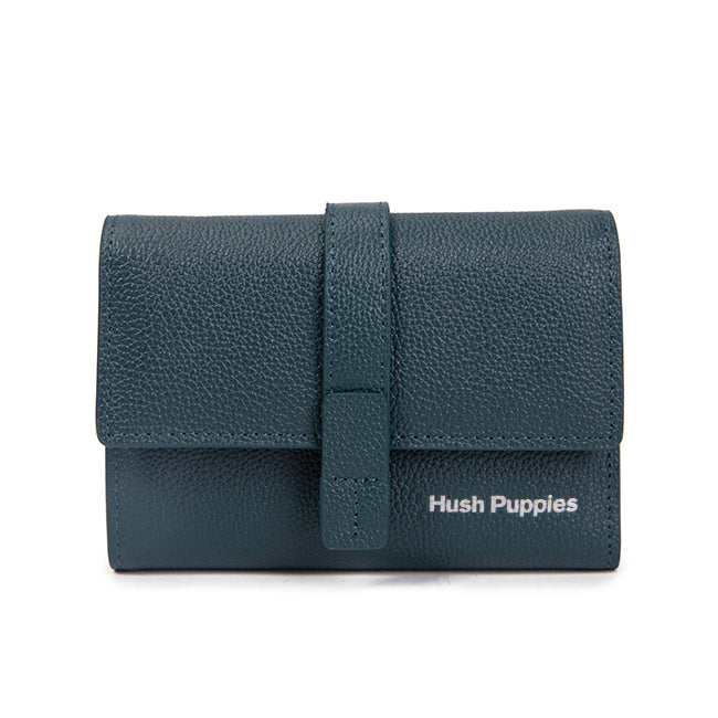 Hush Puppies Aksesoris Unisex Amelia Tri Fold Wallet In Turquoise