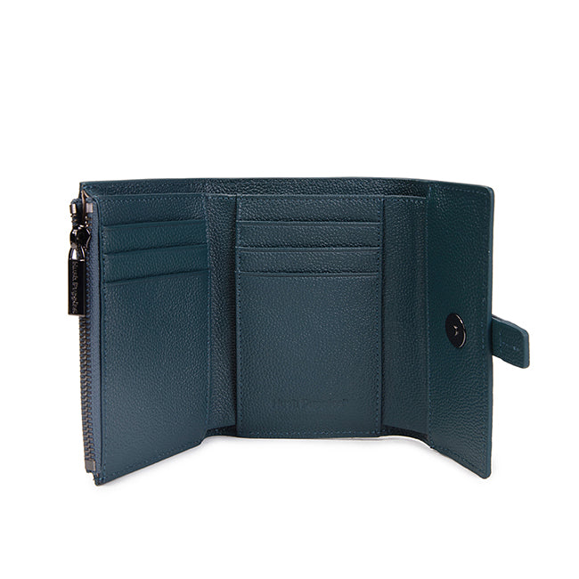 Hush Puppies Aksesoris Unisex Amelia Tri Fold Wallet In Turquoise