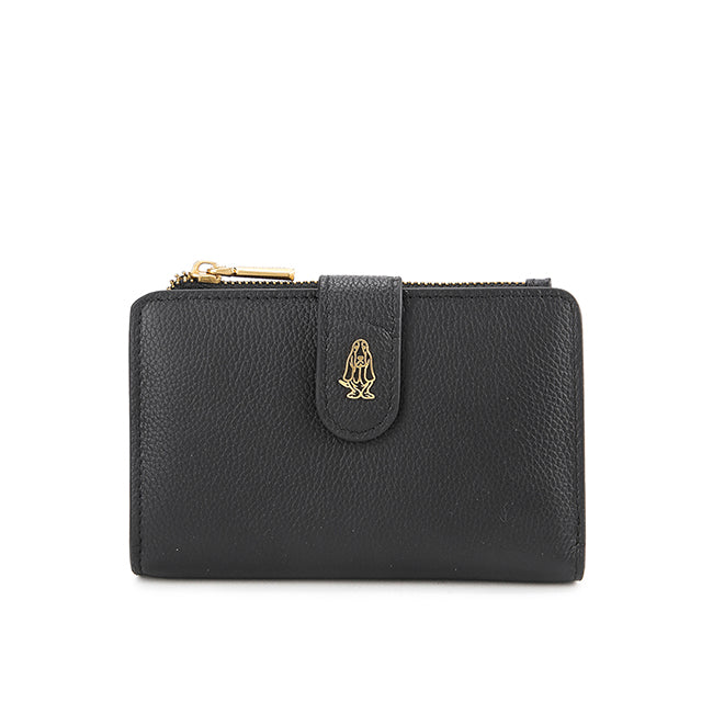 Hush Puppies Aksesoris Unisex Short Wallet Becca Bi Fold Wlt In Black