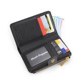 Hush Puppies Aksesoris Unisex Short Wallet Becca Bi Fold Wlt In Black