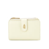 Hush Puppies Aksesoris Unisex Short Wallet Becca Bi Fold Wlt In Cream