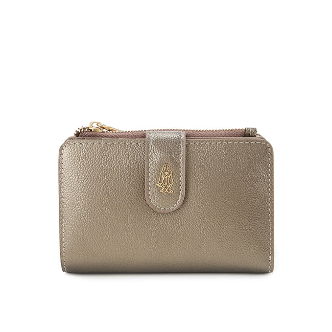 Hush Puppies Aksesoris Unisex Short Wallet Becca Bi Fold Wlt In Gold