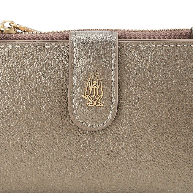 Hush Puppies Aksesoris Unisex Short Wallet Becca Bi Fold Wlt In Gold