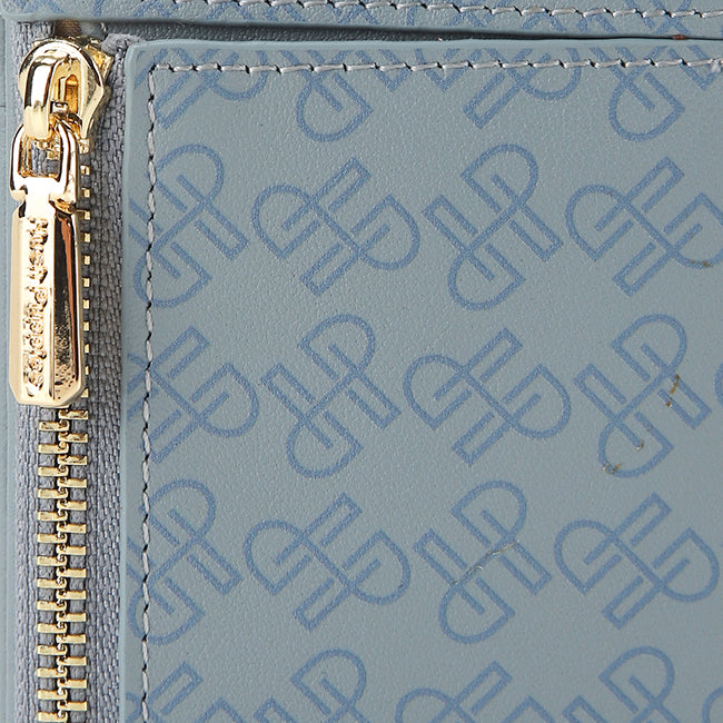 Bonnie Bi Fold Wlt In Light Blue