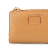 Britney Bi Fold Wlt In Tan