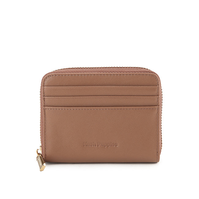 Hush Puppies Aksesoris Unisex Short Wallet Blair Short Zip Wlt In Camel