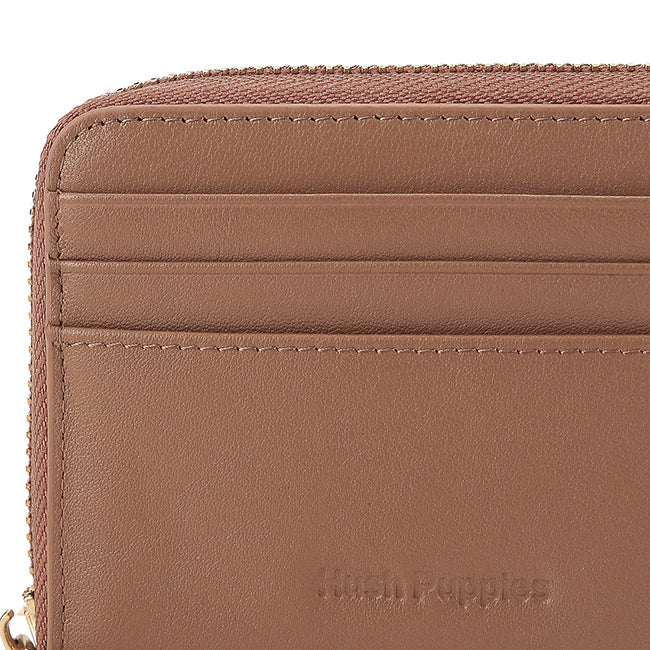 Hush Puppies Aksesoris Unisex Short Wallet Blair Short Zip Wlt In Camel