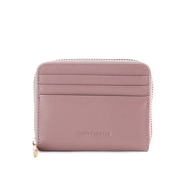 Hush Puppies Aksesoris Unisex Short Wallet Blair Short Zip Wlt In Nude Pink